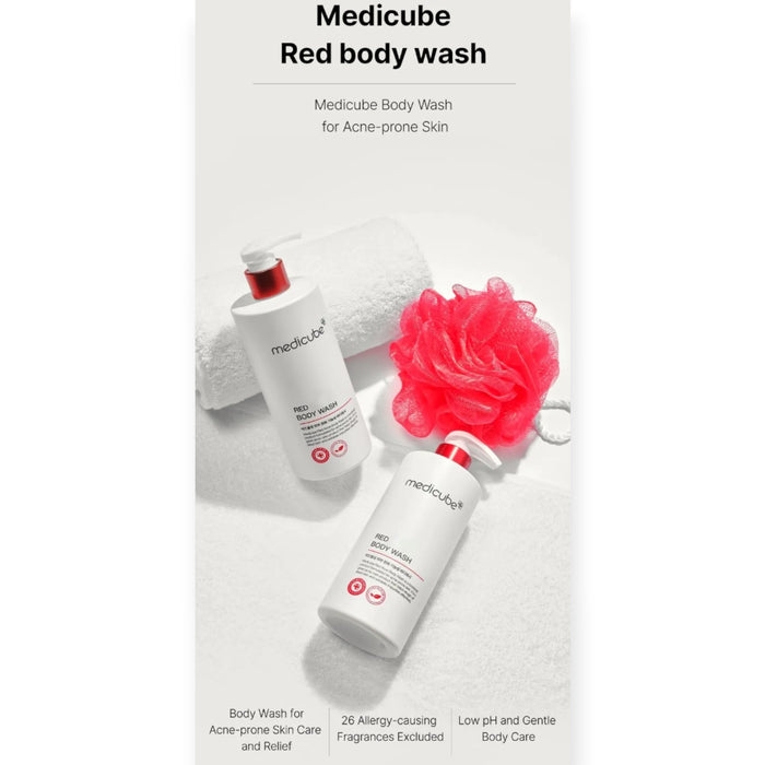 medicube Red Acne Body Wash 2.0 400g medicube