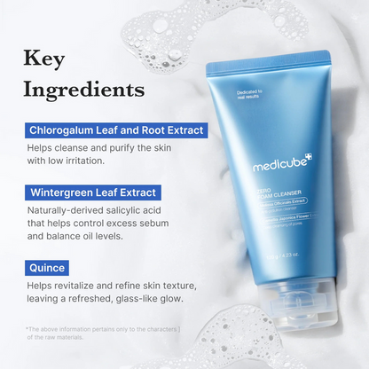 medicube Zero Foam Cleanser 120g