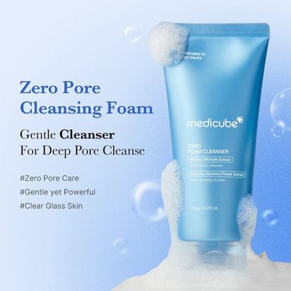 medicube Zero Foam Cleanser 120g