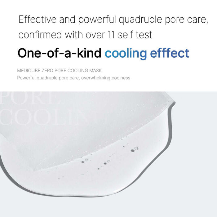 medicube Zero Pore Cooling Mask | VGLE Beauty Canada