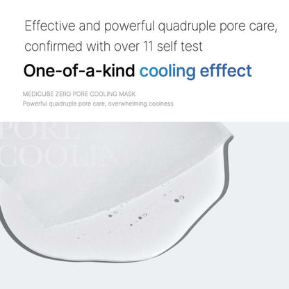 medicube Zero Pore Cooling Mask | VGLE Beauty Canada