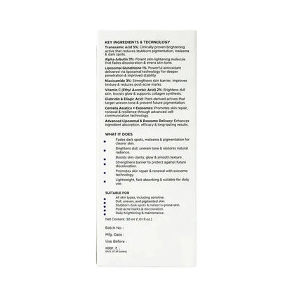 Medispot Advanced Brightening And Depigmenting Face Serum