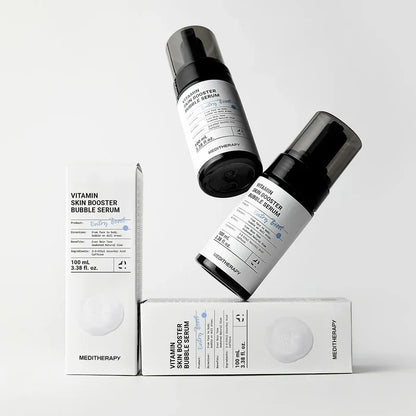 Meditherapy Vitamin Skin Booster Bubble Serum 100ml سيروم الفقاعات المعزز للبشرة بالفيتامينات من ميديثيرابي - Princess Cosmetics Qatar
