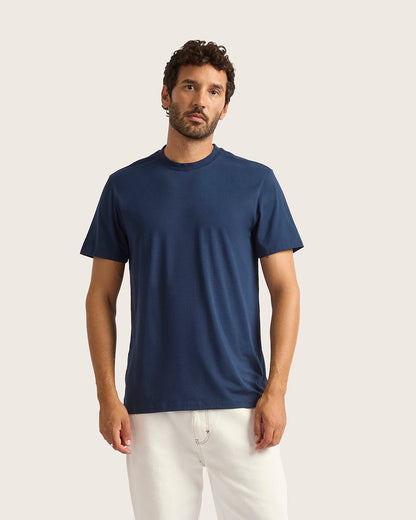 Men's Classic Crew Neck T-Shirt - Navy
