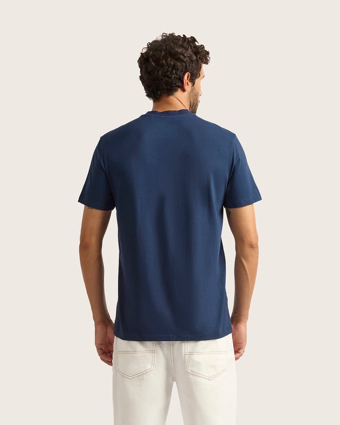 Men's Classic Crew Neck T-Shirt - Navy