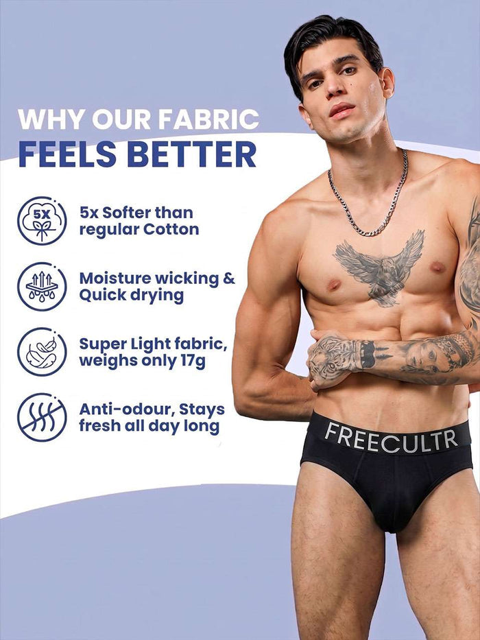Men's Cotton Stretch Briefs Pack of 2