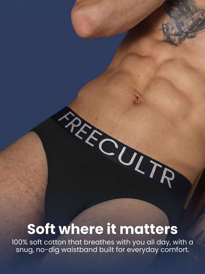 Men's Cotton Stretch Briefs Pack of 2