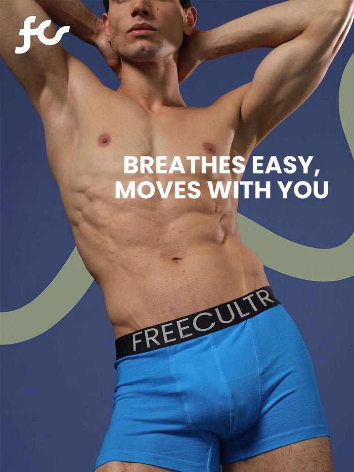 Men's Cotton Stretch Trunks – Pack of 2