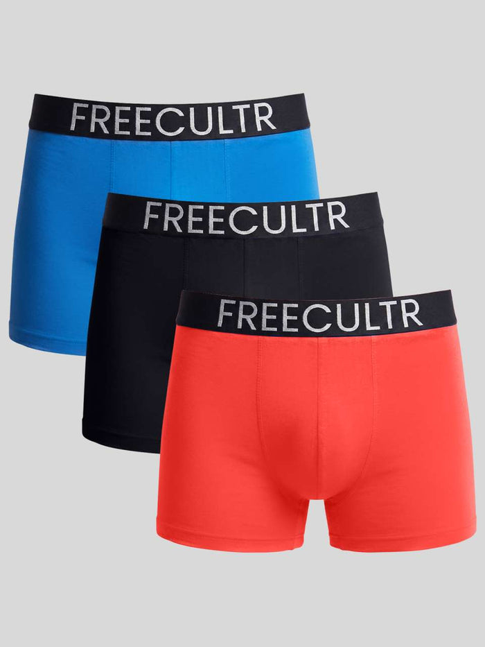 Men's Cotton Stretch Trunks – Pack of 3
