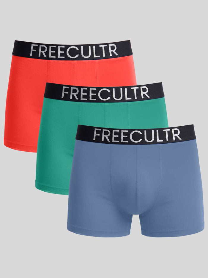 Coral; Holly Green; Shadow Blue / S / Men