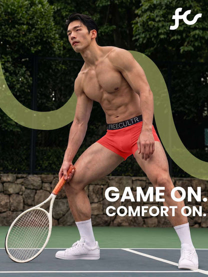 Men's Cotton Stretch Trunks – Pack of 3