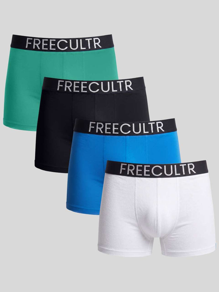Men's Cotton Stretch Trunks – Pack of 4