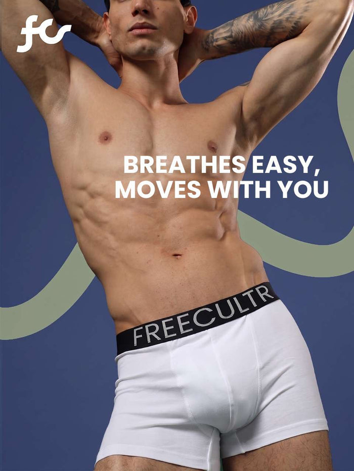 Men's Cotton Stretch Trunks – Pack of 4