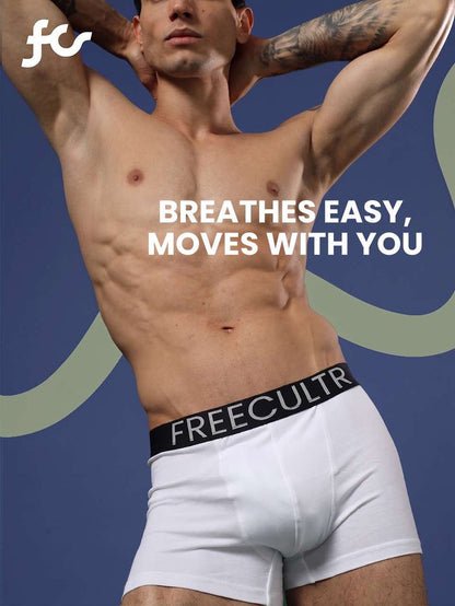 Men's Cotton Stretch Trunks – Pack of 4