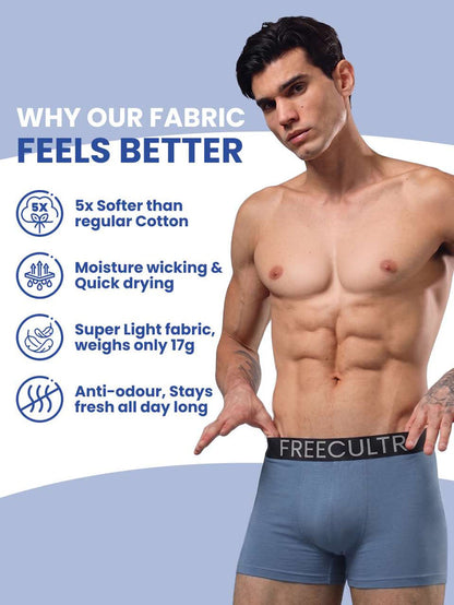 Men's Cotton Stretch Trunks – Pack of 5