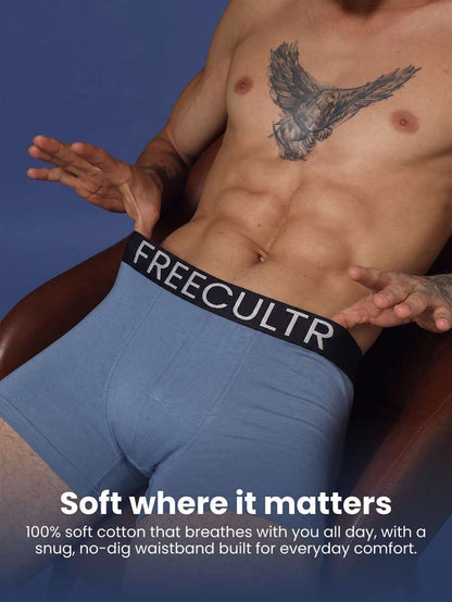 Men's Cotton Stretch Trunks – Pack of 5