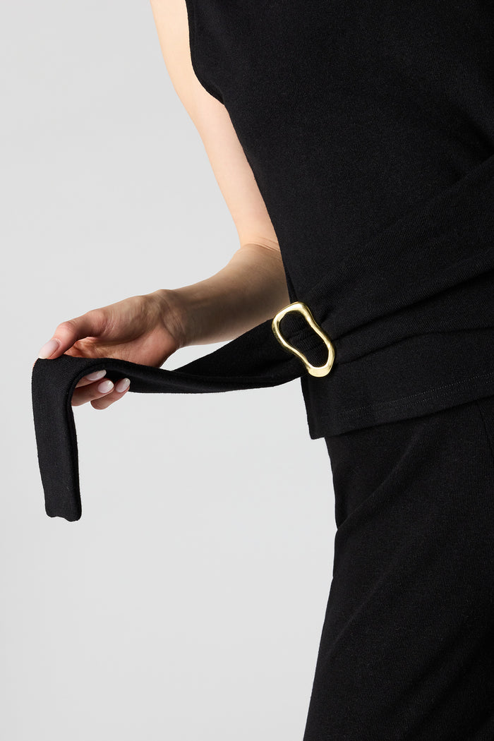 Metal Ring Wrap High Neck Tank
