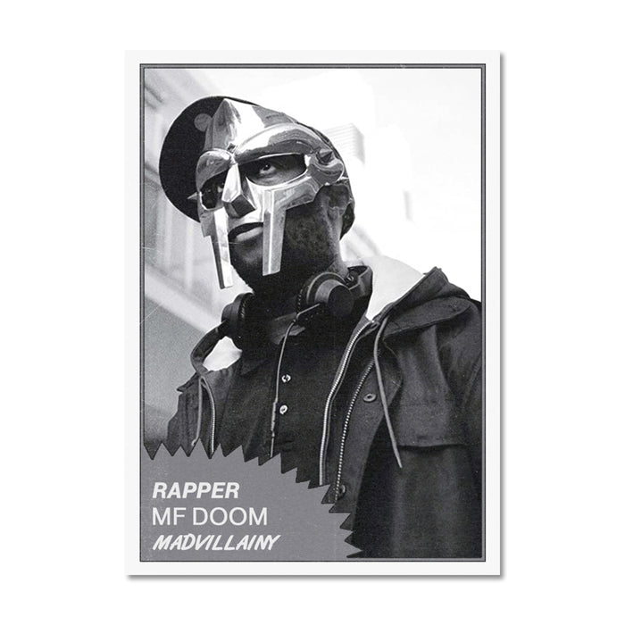 MF DOOM Old School Trading Card