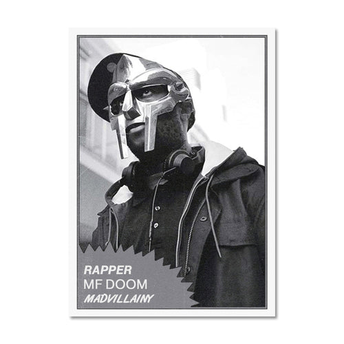 MF DOOM Old School Trading Card