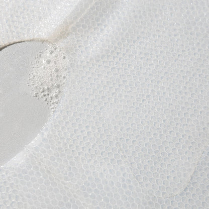 Macro close-up of a bubbly textured surface with many small bubbles