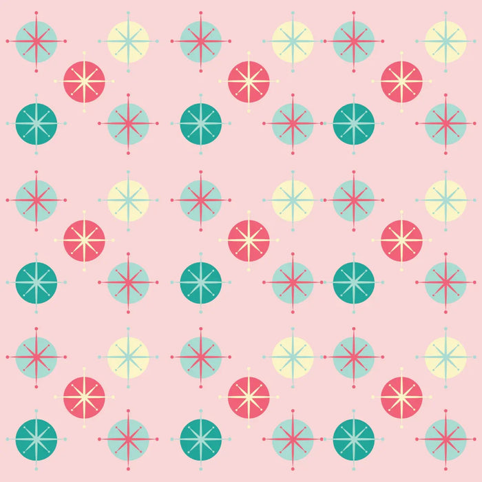 Mid-Century Christmas House Pillow Cover