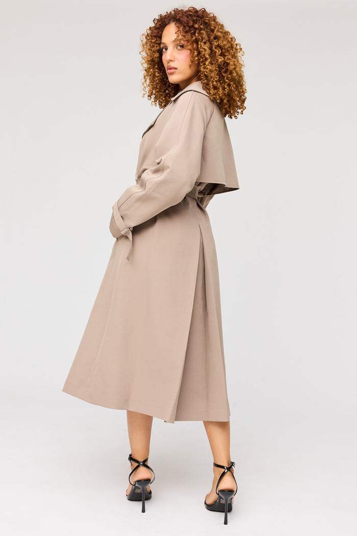 Midi Trench Coat