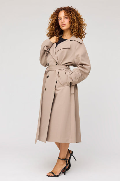 Midi Trench Coat