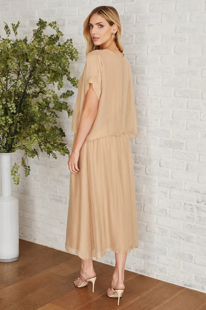 Milio Milano Camel Dress | M