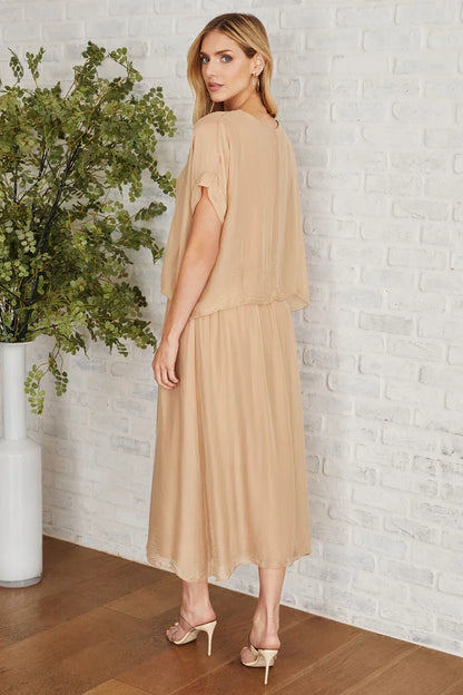 Milio Milano Camel Dress | M