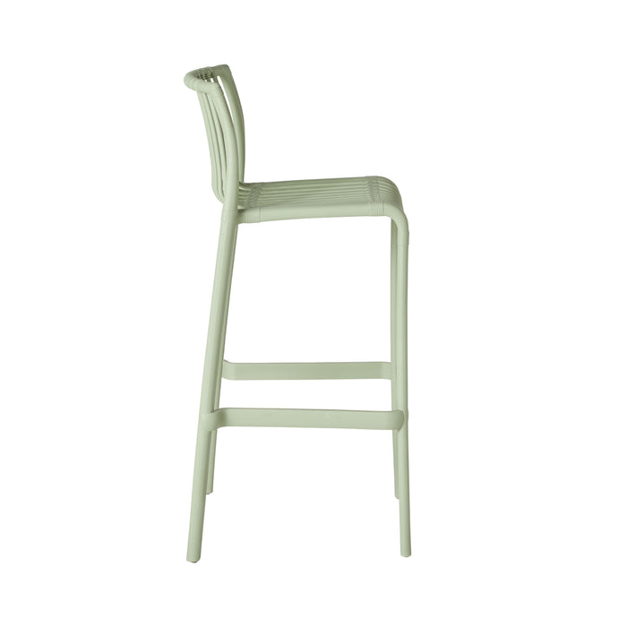Milla Bar Stool Eucalypt Green