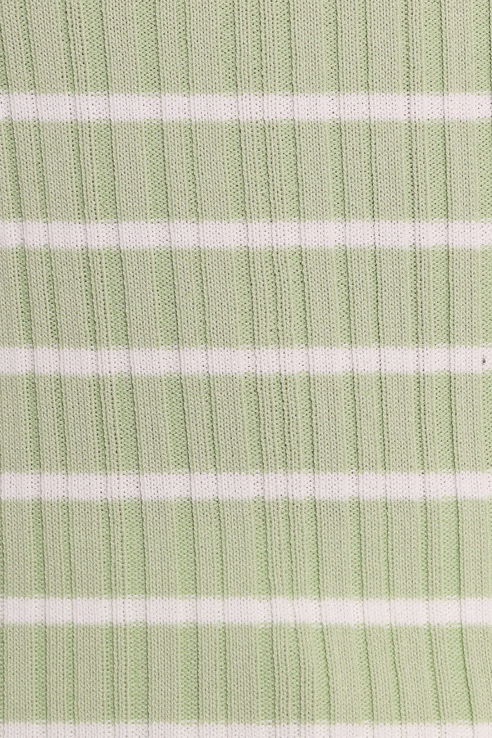 Petal and Pup USA TOPS Milla Knit Top - Sage Stripe