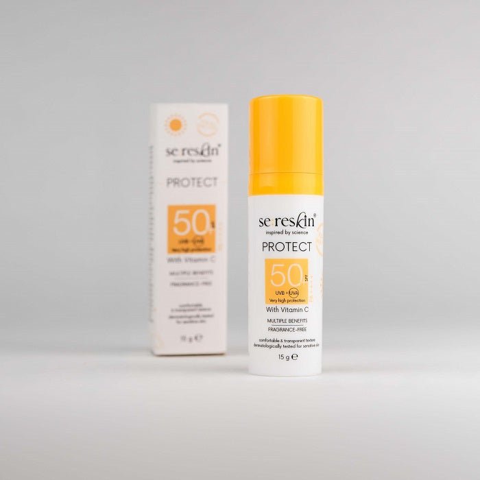 MINI SPF50+ PROTECT - Mini Crema Protect SPF50+ Cu Vitamina C - skinseen.ro