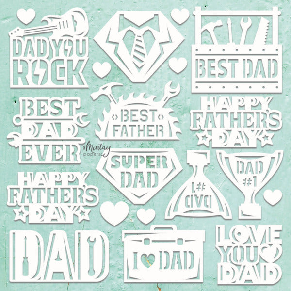 Mintay - Chippies - Decor - Father's Day. Available at Embellish Away in Bowmanville Ontario Canada.