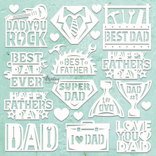 Mintay - Chippies - Decor - Father's Day. Available at Embellish Away in Bowmanville Ontario Canada.
