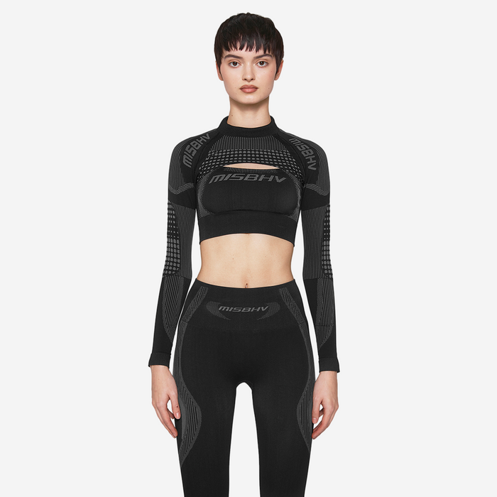 MISBHV Active Shrug Longsleeve Muted Black