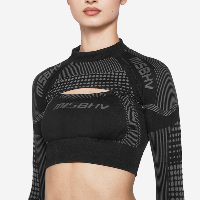 MISBHV Active Shrug Longsleeve Muted Black