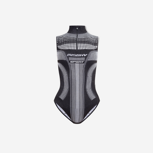 MISBHV SPORT EUROPA QUARTER ZIP BODYSUIT