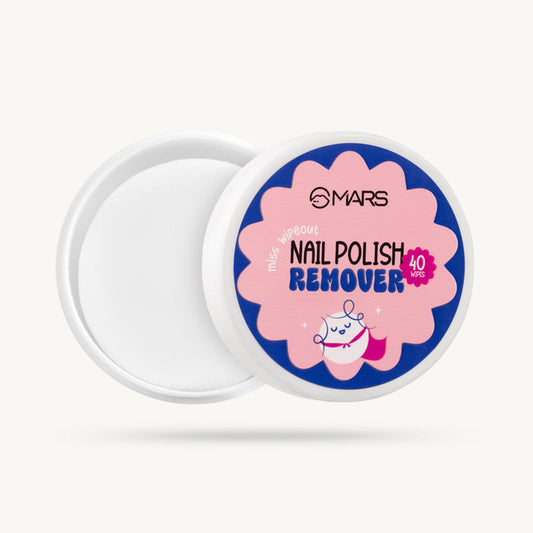 Miss Wipe out| Acetone-Free Nail Polish Remover Wipes