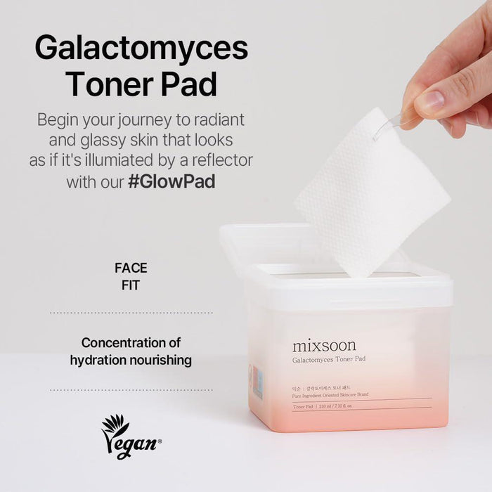 Mixsoon Galactomyces Toner Pad 60 pads