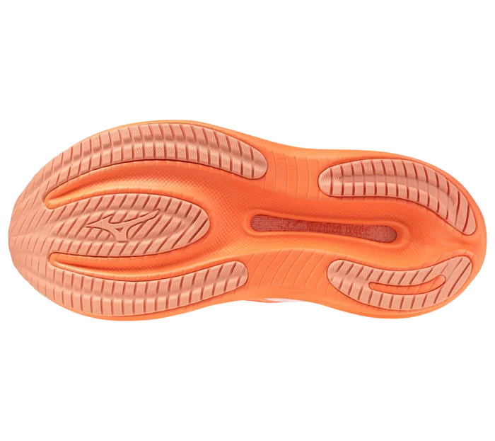Mizuno Wave Rider 30 Women's - White/Flamingo Coral