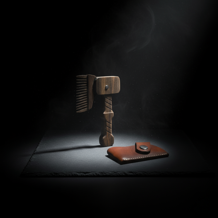 Mjolnir Comb Limited Edition, image 6. The Beard Struggle