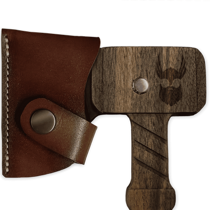 Mjolnir Comb Limited Edition, Comb + Leather. The Beard Struggle