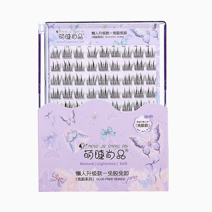 MJSP Glue-Free Peach Blossom False Eyelashes 10 Rows