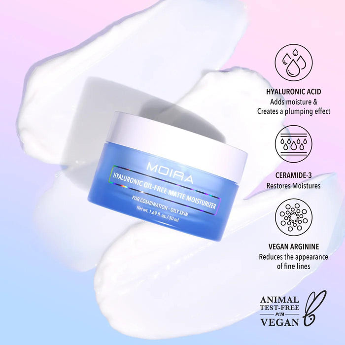 MOIRA Hyaluronic Oil Free Matte Moisturizer 50 mL
