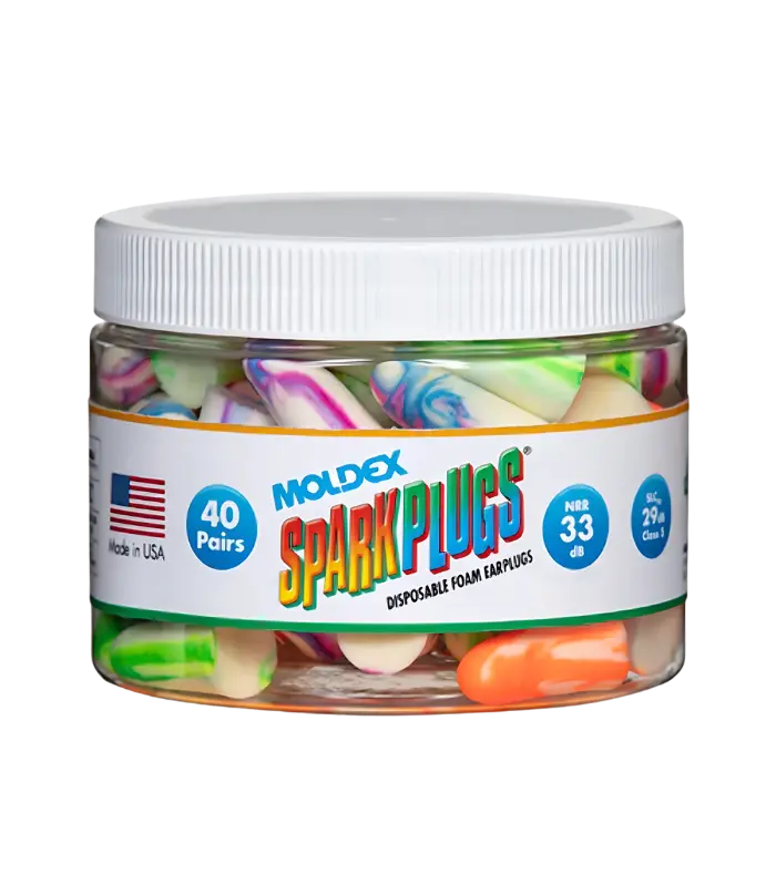 Moldex Sparkplugs Disposable Foam Earplugs (1)