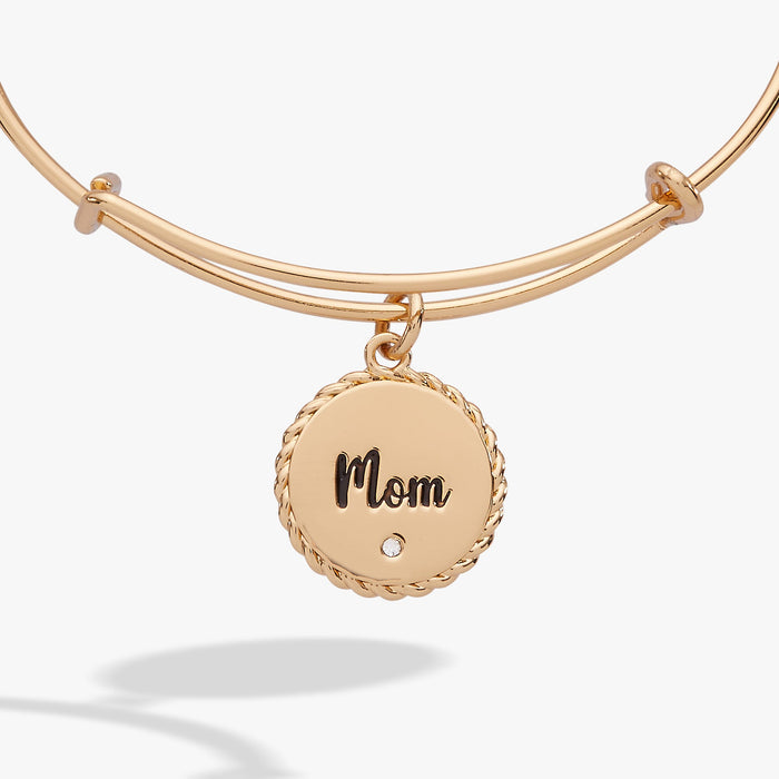 Mom Bonded By Love Connected For Life Charm Bangle