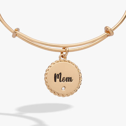Mom Bonded By Love Connected For Life Charm Bangle