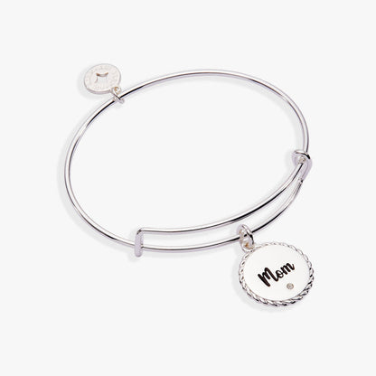 Mom Bonded By Love Connected For Life Charm Bangle