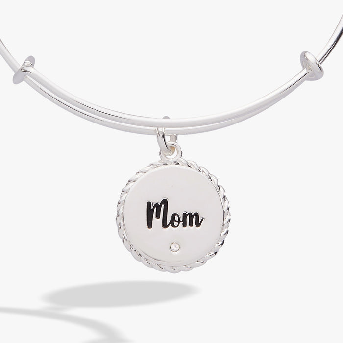 Mom Bonded By Love Connected For Life Charm Bangle