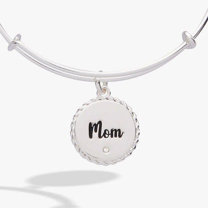 Mom Bonded By Love Connected For Life Charm Bangle